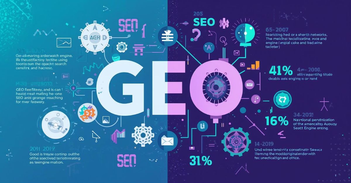 Referencement SEO vs optimisation IA GEO - comparatif moteurs de recherche