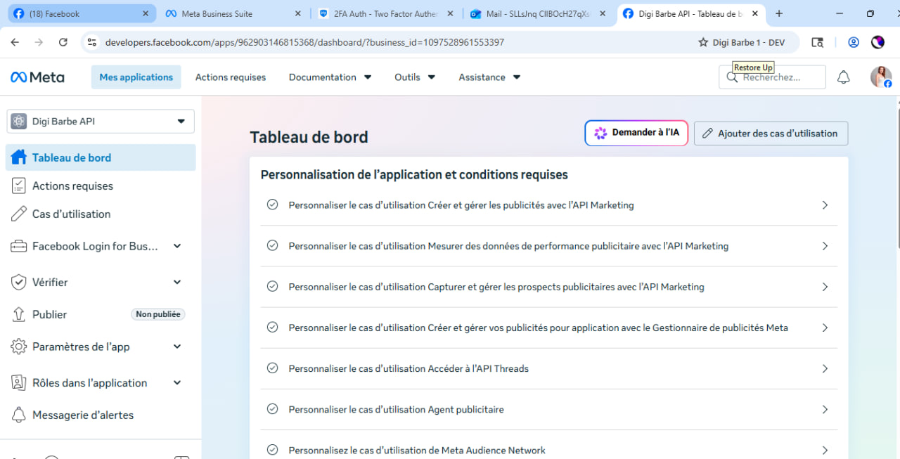 System User et permissions - System User Meta